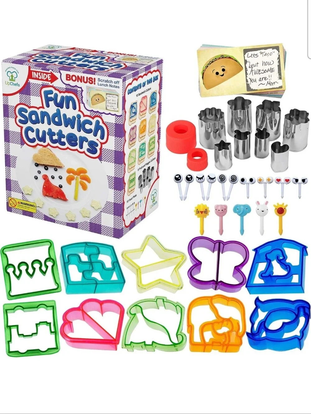 Fun Sandwich Fruit Veggies Cutter Set